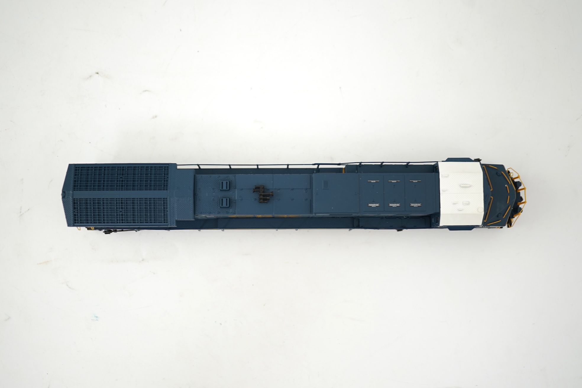 A boxed HO gauge Broadway Limited Paragon 2 Series (2128) model of CSX GE AC6000, 651, Co-Co diesel locomotive, powered for two rail operation.